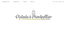 Tablet Screenshot of pintade-montpellier.com